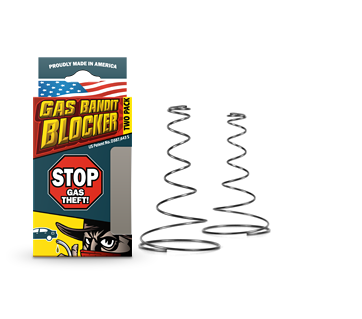 stop gas siphoning with the patented gas bandit blocker